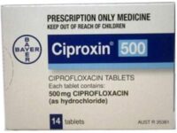 Cipro (Ciprofloxacine)